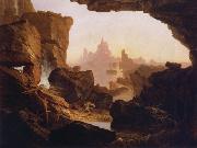 Thomas Cole The Subsiding of the  Waters of the Deluge Sweden oil painting artist